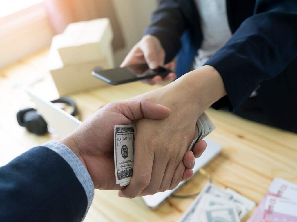 Omkoping steekpenning