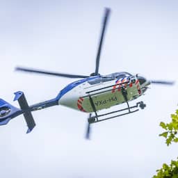 Politie houdt klopjacht met helikopter op verdachte van mishandeling vrouw
