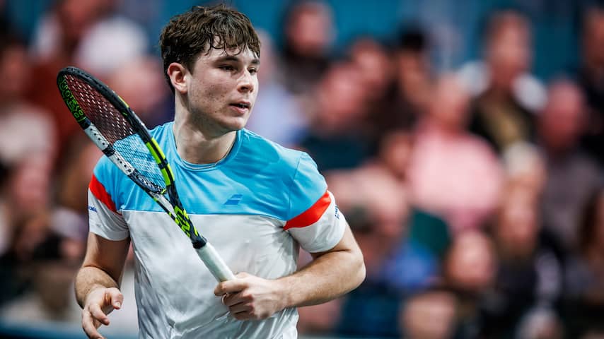 Tennistalent Röttgering zet topweek voort met ATP-zege op mondiale nummer 58