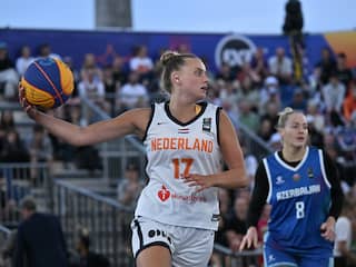 3x3-basketbalsters veroveren brons op WK na 'pijnlijke' nederlaag in halve finales