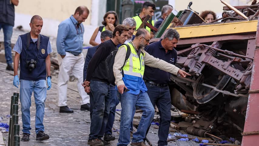 Dodental kabeltramongeluk Lissabon bijgesteld, gewonden uit zeker tien landen | Buitenland | NU.nl