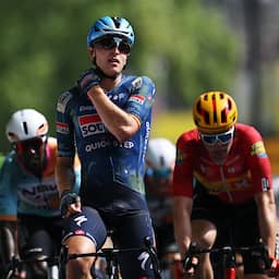 Belg Merlier oppermachtig in massasprint Tour, Kooij komt er niet aan te pas