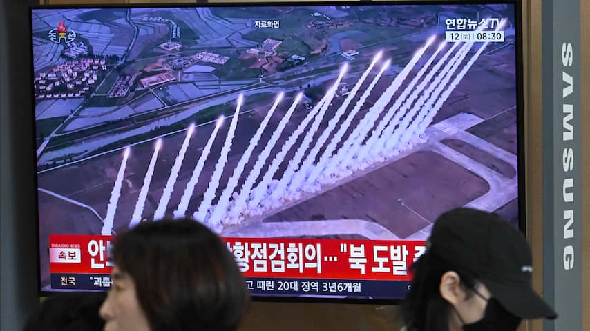 Noord-Korea vuurt ballistische raketten richting zee na militaire oefening VS