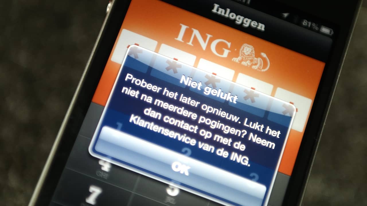 Inloggen Ing Grote ING-storing na halve dag voorbij: klanten kunnen weer inloggen ...