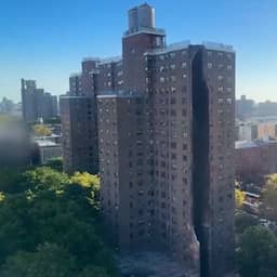 Video | Hoek van wooncomplex in New York met 17 verdiepingen ingestort