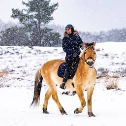 Live weer | Nieuwe winterse buien drijven richting Nederland