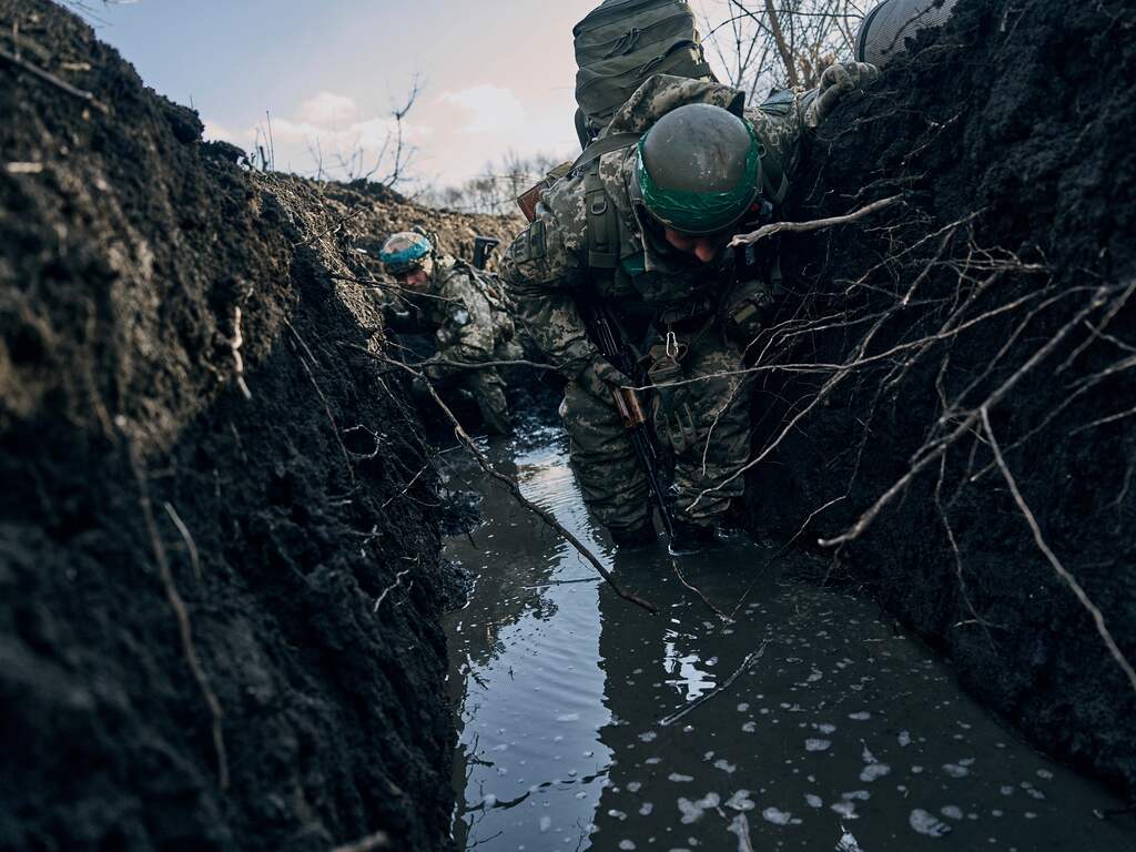 Kyiv ontkent nog steeds dat Oekraïense strijdkrachten uit Bakhmut zijn verdreven