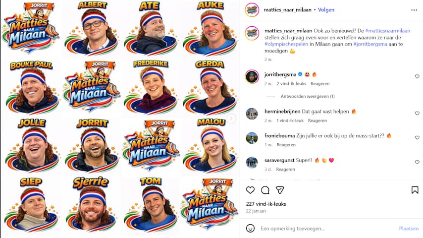De grap van 'Matties naar Milaan' is volledig uit de klauwen gelopen ...