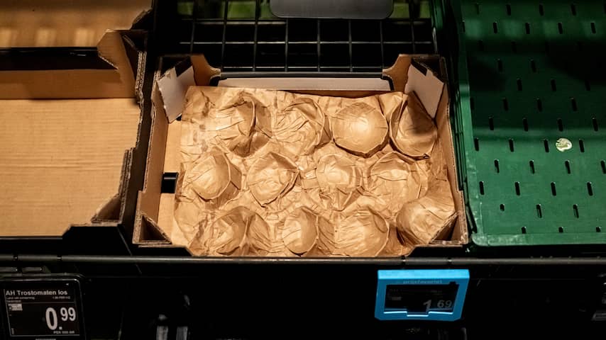 Distributiecentra AH opgestart, supermarkt wil levering versproducten hervatten