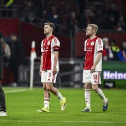 Ajax baalt van wisselvalligheid en gebrek aan ervaring: 'Missen volwassenheid'