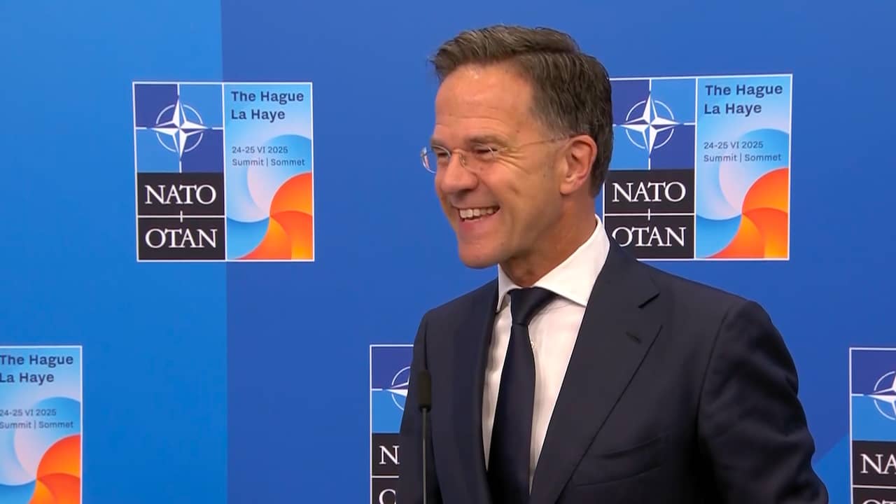 Video | Rutte over lovend sms'je aan Trump: 'Het is gewoon een feit'