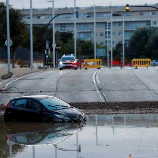 Illustratie bij: Dode bij overstromingen in Spanje, ook donderdag weer veel regen verwacht