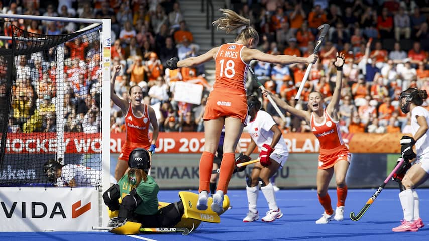 Hockeysters schakelen China van oud-coach Annan met simpele zege uit op WK
