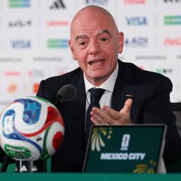 Infantino baalt van situatie met geweerde WK-arbit