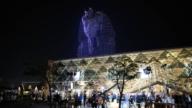 Gigantisch museum over Egyptische oudheid spectaculair geopend