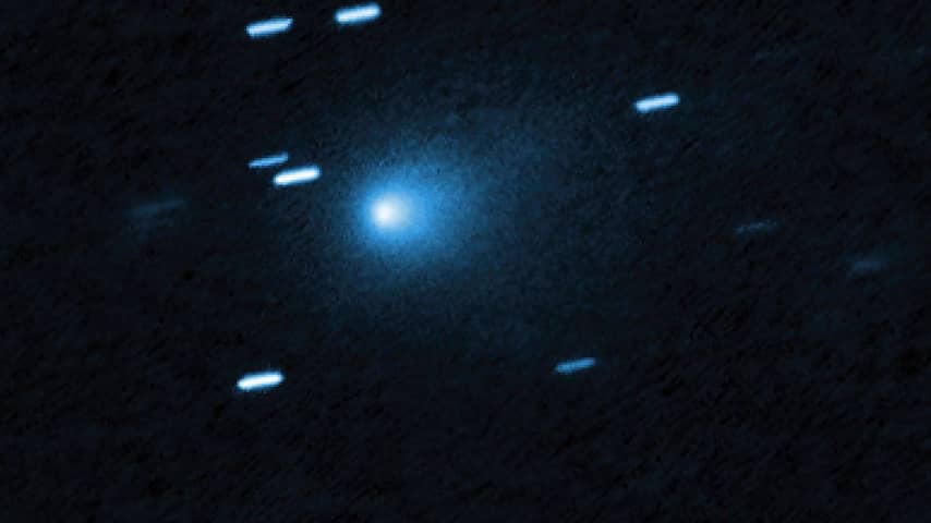 Interstellaire komeet die vorig jaar langsvloog is 10 tot 12 miljard jaar oud