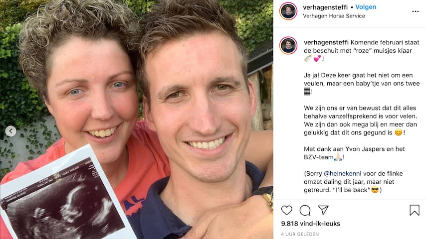 Boerin Steffi Verhagen uit Boer zoekt Vrouw in verwachting van eerste kind  | Achterklap | NU.nl