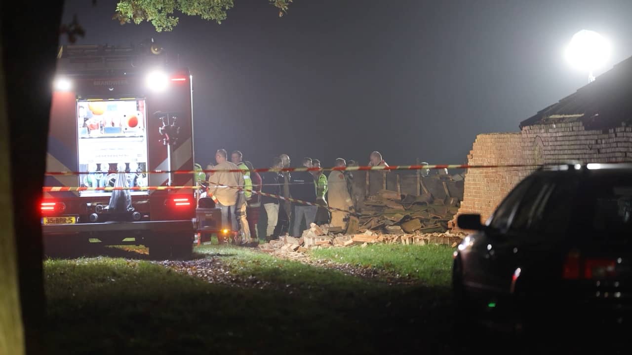 Twintigjarige man omgekomen bij instorten van schuur in Groningen