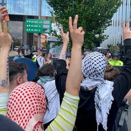 Amsterdamse Pro-Palestina demonstranten willen af van 'geweldsstempel'