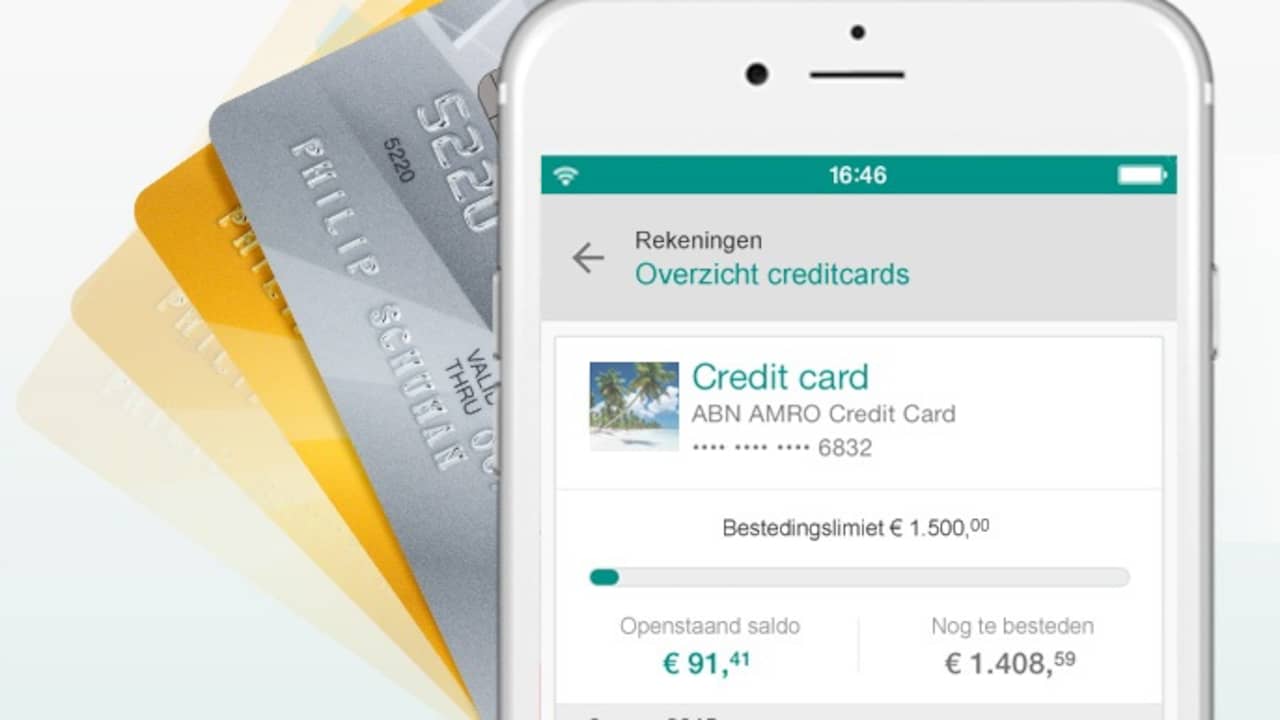 App ABN Amro toont nu ook creditcardgegevens | Apps | NU.nl