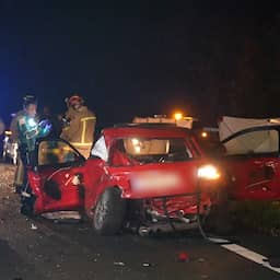 Man verongelukt op A2 bij Brabants Maarheeze, slachtoffer uit auto geslingerd