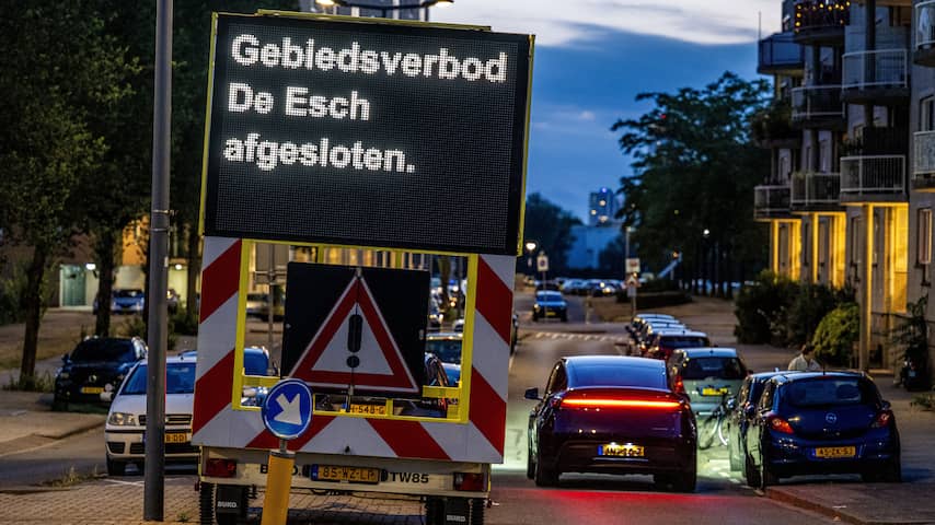 Gebiedsverbod in de Rotterdamse wijk De Esch