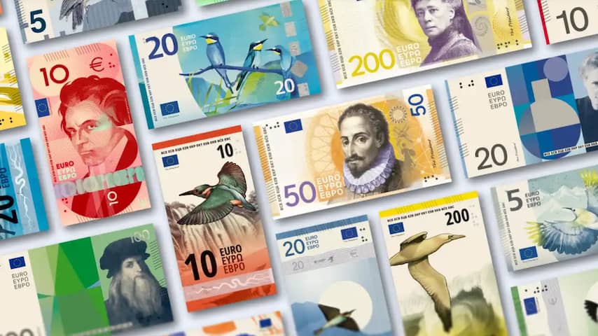 Miljoenen Europeanen hebben gestemd op nieuwe ontwerpen van briefgeld