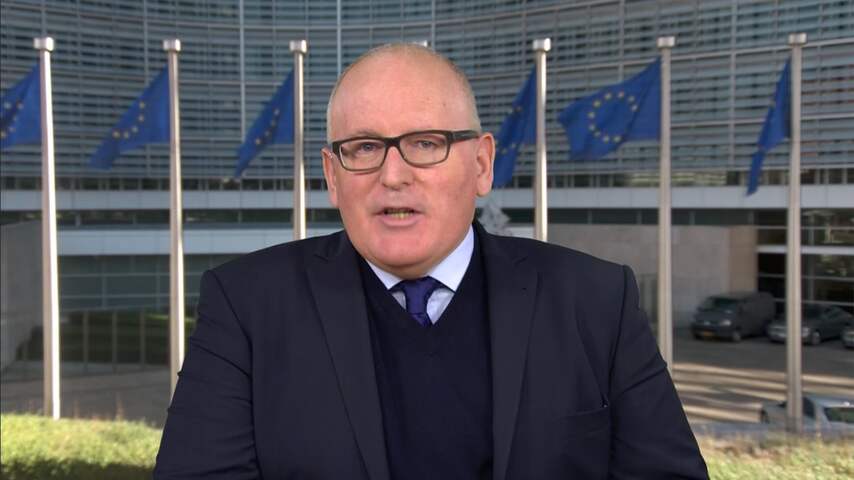 Timmermans: Succesvolle EU is in strategisch belang van VS 