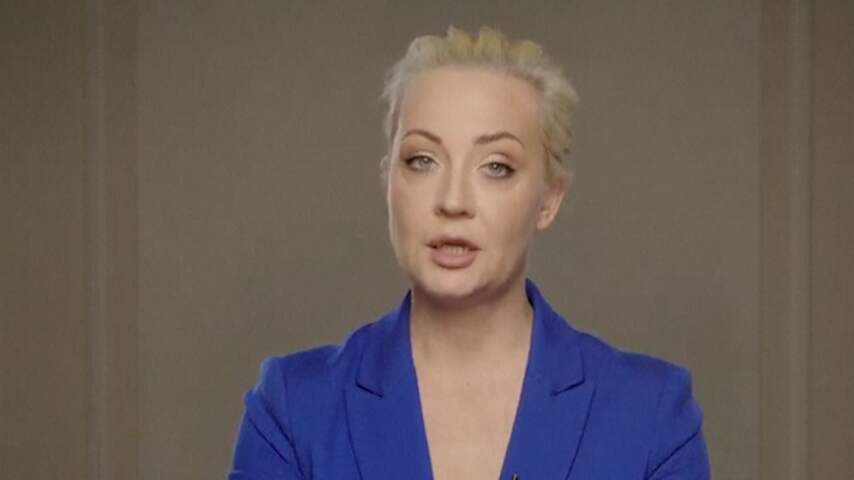 Vrouw van Navalny blijft strijdbaar na verkiezingswinst Poetin