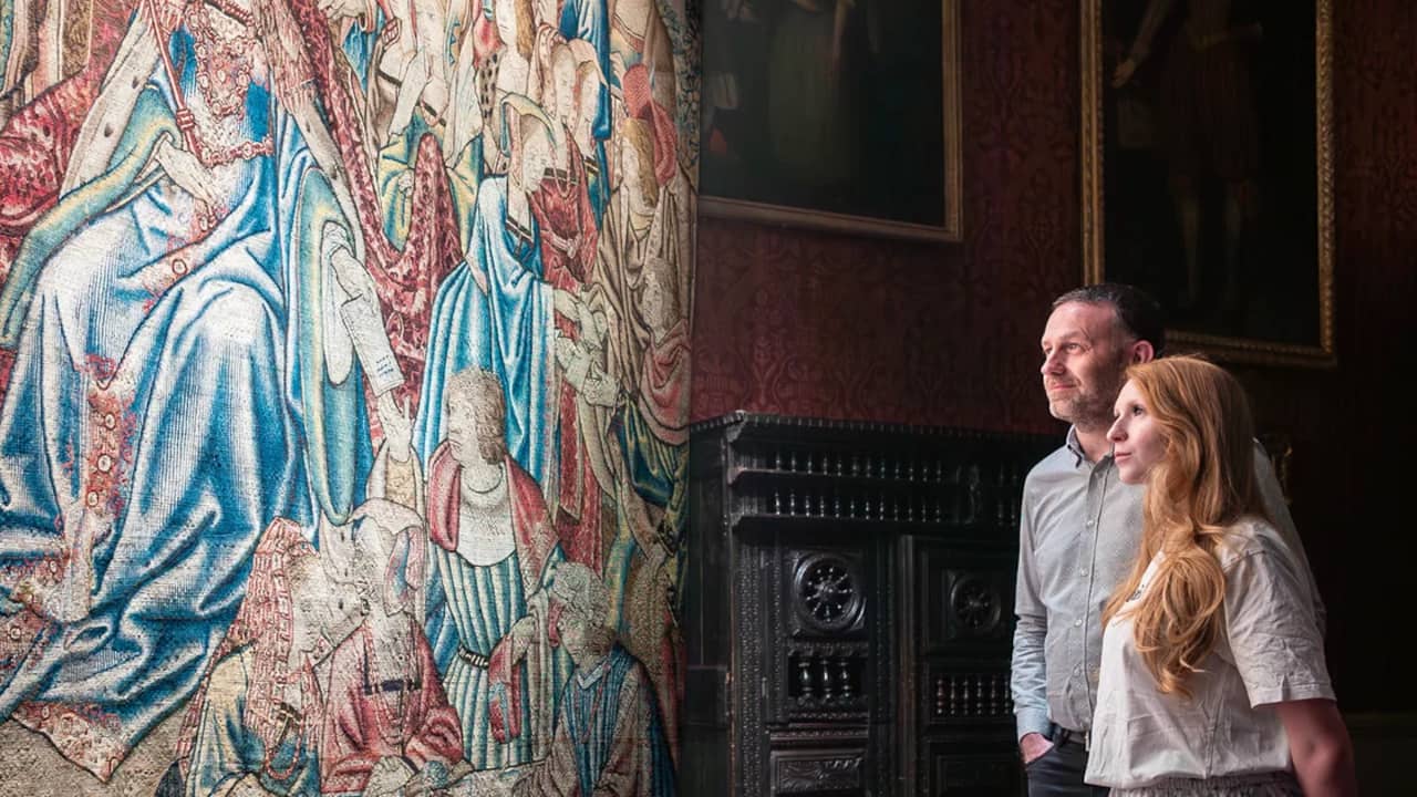 Vermist Brits wandtapijt duikt na honderd jaar op bij kunstbeurs Maastricht