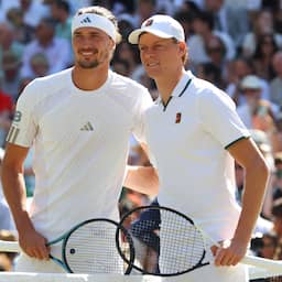 Live Wimbledon | Zverev pakt eerste set in spannende finale tegen Sinner