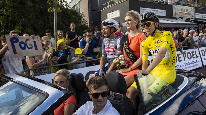 Fries Surhuisterveen loopt uit voor Tour de France-winnaar Pogacar