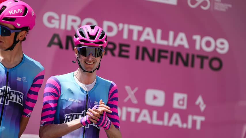 Wout Poels (38) kopman van jonge Nederlandse selectie tijdens EK wielrennen