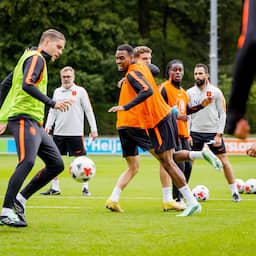 Oranje traint twee dagen voor duel met Duitsland opnieuw zonder Jurriën Timber