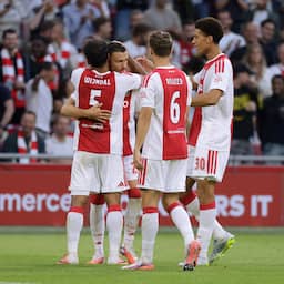 Live voetbal | Coach Míchel Sánchez na 3-1-zege Ajax: 'Niet blij met resultaat'