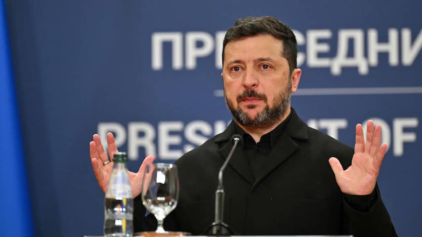 Zelensky vindt verkiezingen tijdens oorlog te gevaarlijk: 'Zal Oekraïne splitsen'