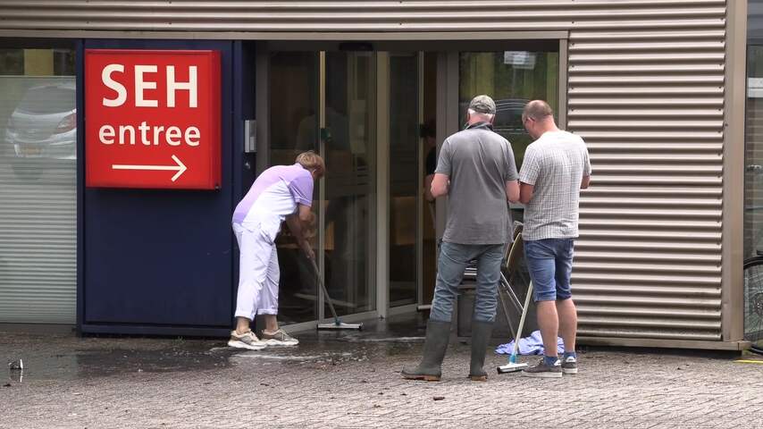 Wateroverlast Slingeland Ziekenhuis