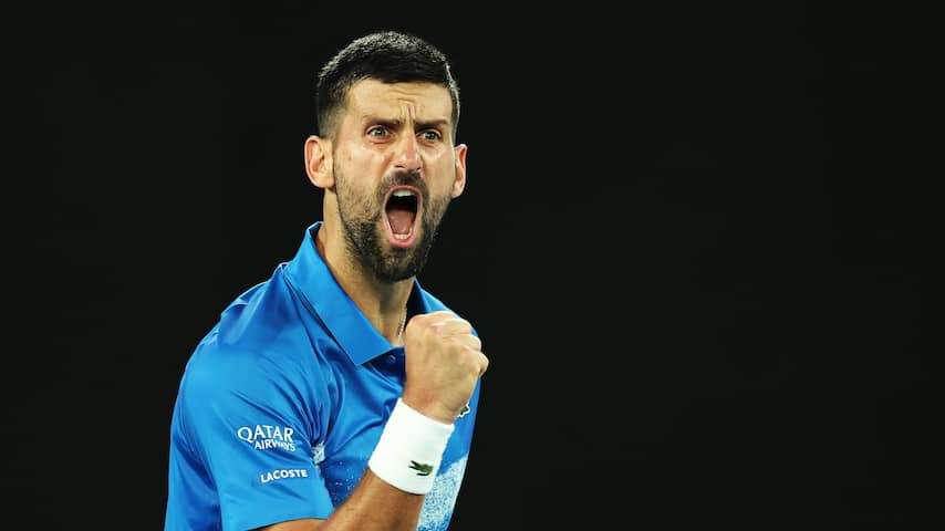 Djokovic nu wél zonder setverlies door op Australian Open, ook Alcaraz  verder | Tennis | NU.nl