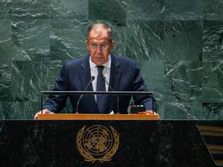 Russische buitenlandminister haalt uit bij VN: 'Westen voert strijd tegen ons'