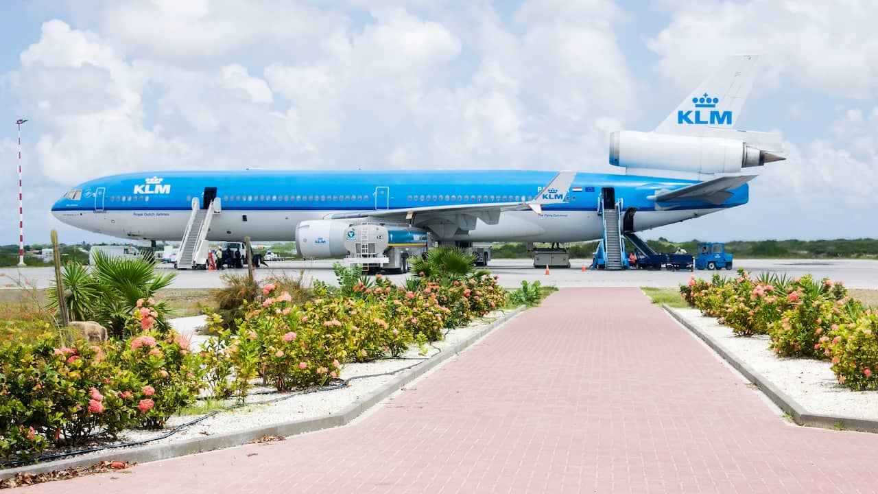 KLM-vliegtuig op Aruba kan niet terug naar Amsterdam door rat aan boord