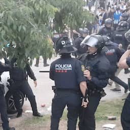 Dertien gewonden doordat auto op fans inrijdt voor kampioensduel FC Barcelona