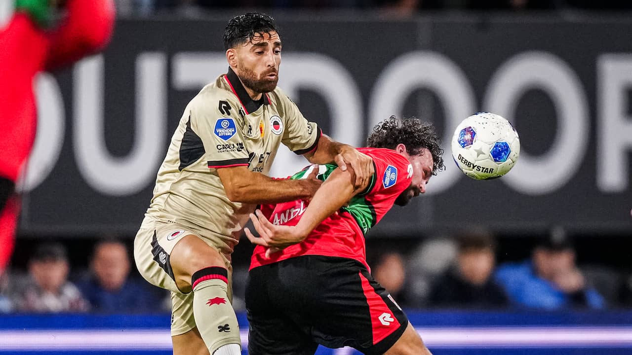 NEC knokt zich in blessuretijd naar punt tegen Eredivisie-revelatie Excelsior