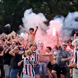 Video | Willem II-fans barsten in gejuich uit na promotie naar Eredivisie