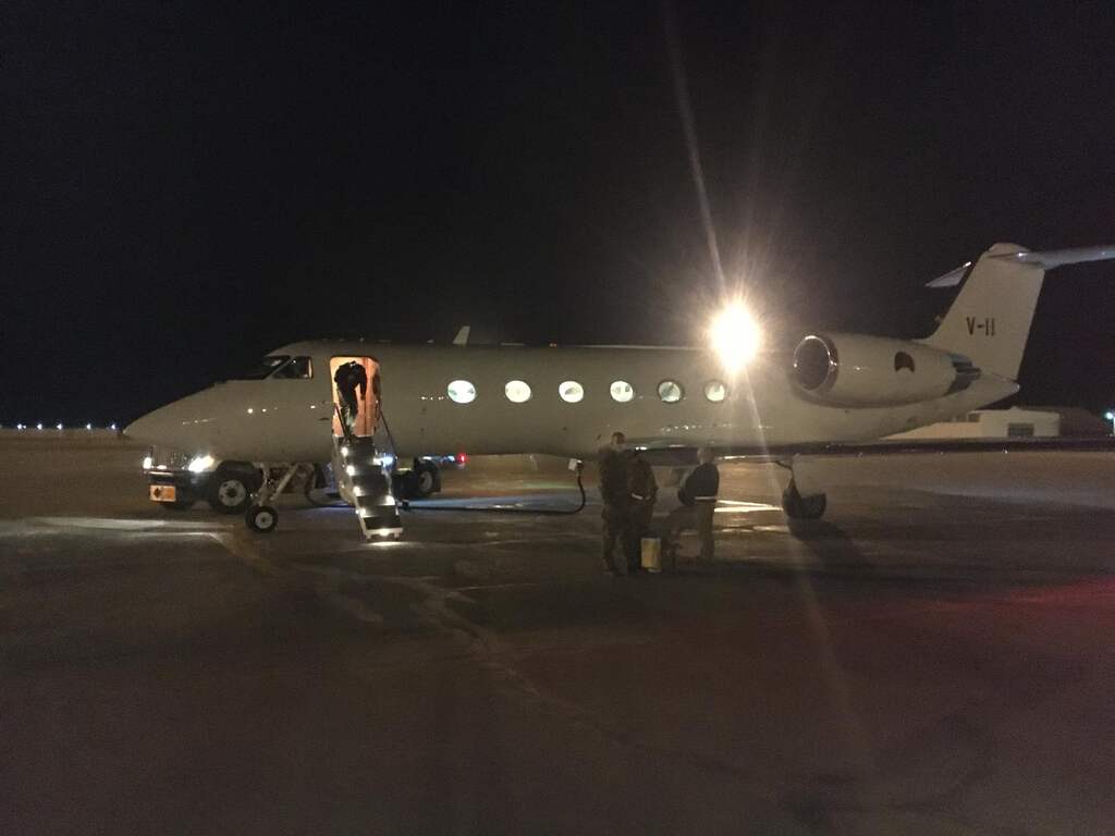 Gewonde Nederlandse militair uit Afghanistan geland op Vliegbasis Eindhoven