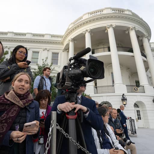 Illustratie bij: Trump lapt uitspraak rechter aan zijn laars en blijft journalisten weren