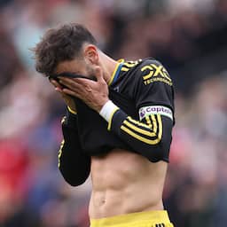 Weer domper geplaagd Manchester United na nieuwe penaltymisser Fernandes
