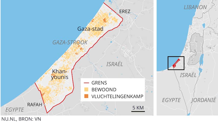 Waarom mensen vanuit Gaza niet Egypte in kunnen vluchten | Gebaseerd op