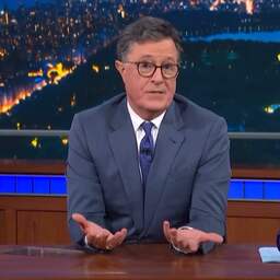 Video | Boegeroep klinkt als Stephen Colbert einde The Late Show aankondigt
