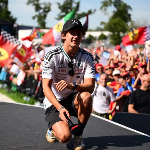 Illustratie bij: Verdringt Antonelli Ferrari op Monza? Daar is weinig van te merken