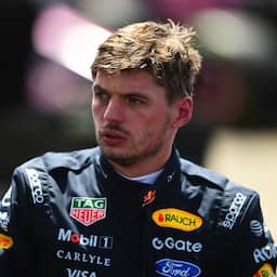 Verstappen gelaten na sprintrace Silverstone, Hadjar vond start 'schokkend'
